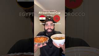 EGYPT VS MOROCCO  African Food Cup [upl. by Glover]