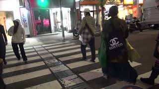 Donna amp Clenty at Takadanobaba Proceeding to TOMOSHIBI Singalong Restaurant in Tokyo 3 2024115 [upl. by Blancha361]