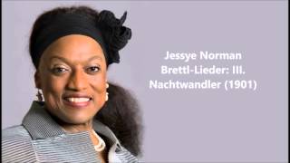 Jessye Norman The complete quotBrettlLiederquot Schönberg [upl. by Peyton]