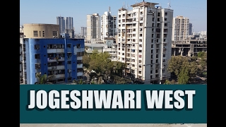 Jogeshwari West  Mumbai Aerial View [upl. by Nyletac]