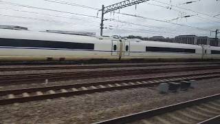 how bullet train speed up 350kmh Fuxing CR400BF [upl. by Ahtaga]