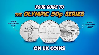 These are some of the rarest 50ps in circulation  Your guide to the Olympic 50p series [upl. by Narad]