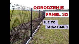 Ogrodzenie panelowe 3D czyli kupujemy materiał info o cenach [upl. by Boswell]