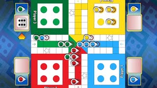 Ludo game in 4 players  Ludo King game in 4 players  Ludo King  Ludo Gameplay [upl. by Aiuqal]