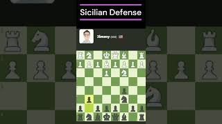 Sicilian Defense [upl. by Kelcie]