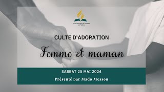 EDS amp Culte de lEglise Adventiste de Poitiers  Sabbat 25 mai 2024 [upl. by Haidej718]