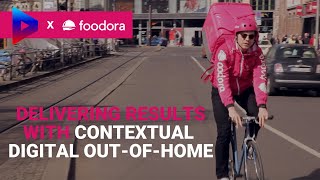 How foodora got creative with programmatic digital outofhome [upl. by Cerellia372]