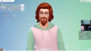 playing the sims 4  aksually VOD [upl. by Annahc]