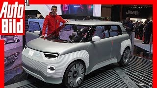 Fiat Centoventi Concept Genf 2019  Erster Eindruck  Details  Review [upl. by Gass]