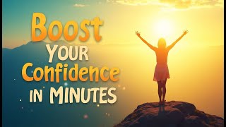 Feel More SelfConfident in Minutes  Affirmations [upl. by Bigelow]