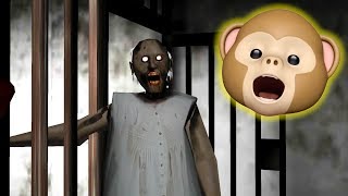 GRANNY LOCKED ME IN JAIL Horror Game [upl. by Gaskins]