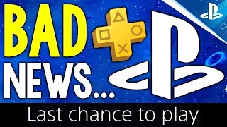 BIG PS Plus November 2024 UPDATE  Huge Games PULLED Soon [upl. by Annaid]