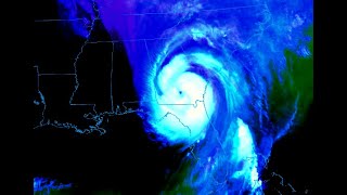 Hurricane Helene causing massive storm surge damaging winds for Florida and Georgia  2am Update [upl. by Nytsirc213]