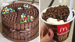 Fancy KITKAT and MampM Cake Decorating Ideas  Perfect Chocolate Cake Decorating Tutorials [upl. by Rihaz244]