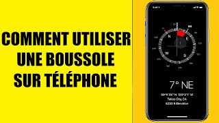 Comment utiliser une boussole dans un téléphone portable  Sans Wifi [upl. by Ebeneser82]