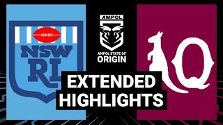 State of Origin 1987  Game 2  Extended Highlights  NRL [upl. by Nirehs322]