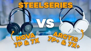 Steelseries Nova 7P amp 7X versus Arctis 7P amp 7X for Playstation and Xbox [upl. by Aidnama582]