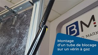 Tuto  Montage dun tube de blocage sur un vérin à gaz avec embout fileté [upl. by Gasper]