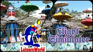 Flight Simiulater  leisure world  water park sri lanka [upl. by Alhak]