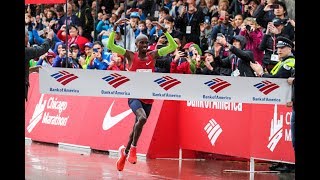 Mo Farah Wins 2018 Chicago Marathon [upl. by Aymer]