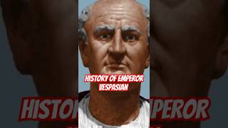 THE HISTORY OF EMPEROR VESPASIAN IN A MINUTE shorts history facts rome [upl. by Kirsti692]