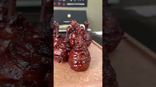 Honey Jalapeño BBQ Chicken Lollipops [upl. by Ahsan]