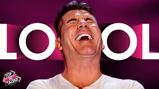 LOL These AGT and BGT 2023 Comedians Made Simon Cowell LAUGH OUT LOUD 🤣 [upl. by Aylad581]