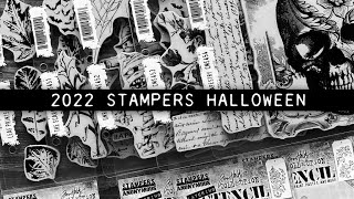 Tim Holtz Stampers Anonymous Halloween 2022 [upl. by Popelka]