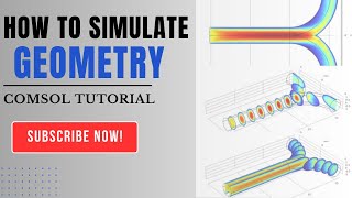 Flow through Bended Pipe  Laminar Flow  3D Geometry  COMSOL Tutorial for Beginners [upl. by Mullins]