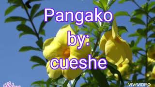 Pangako by cueshe  karaoke [upl. by Ylrebma801]