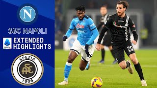 Napoli vs Spezia Extended Highlights  Serie A  CBS Sports Golazo [upl. by Chelsy803]