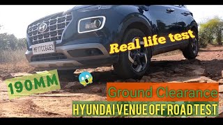 Hyundai Venue Ground Clearance  Is it enough  Practically Real life Test venue hyundai [upl. by Akeem]