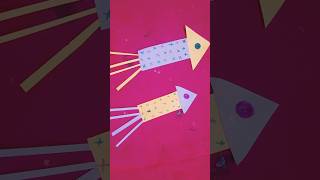 Easy Diwali Paper Firework Fir Kids  ytshorts diwali fireworks diy special [upl. by Fini348]