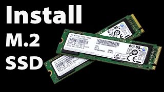 How to Install Windows 1011 on an M2 SSD NVMe or AHCI [upl. by Wojak]