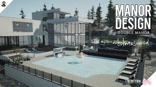 LifeAfter Manor Design  Holmeswood  Double Manor Tutorial [upl. by Riorsson690]