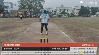 Live Cricket Match  SHRI KALASH vs SHRI RAM SENA  10Nov24 0305 PM 21 overs  SPL5 SUPER PREMIE [upl. by Ailyt634]