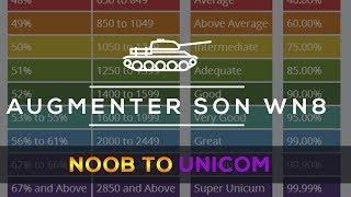 WOT AUGMENTER SON WN8 SUR WOT [upl. by Alicea]