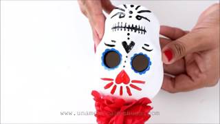 Calaveritas pintadas para la ofrenda del día de muertos [upl. by Euqirne]