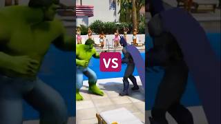 Superhero short battle GembiraNusa Hulk vs Batman 🔥🔥 gta5 shorts [upl. by Esineg]