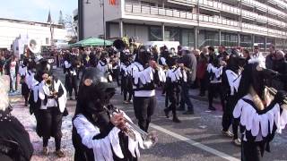 Guggemusig Nasengrübler Laufen  Laufener Fasnacht 15022015 [upl. by Kwei170]