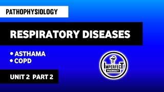 Asthama  COPD  Respiratory Diseases  Pathophysiology  B Pharma 2nd Semester [upl. by Langan166]