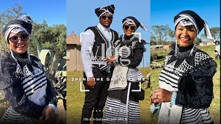 VLOG ATTENDING A XHOSA WEDDING WITH MY HUSBAND southafricanyoutuber [upl. by Obocaj]