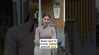 Când quotTe insealaquot clientul preferat 🤣 funny comedy tiktok coffee top funniestvideo top10 [upl. by Carlynne661]