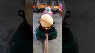 Gol Gappe Ya Football 🤔😂 Miniature Cooking Vs Giant Pani Puri Fry miniaturecooking foryou shorts [upl. by Brandea]