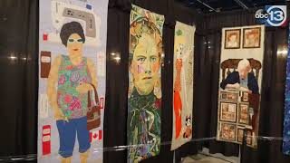 International Quilt Festival Houston 2018  ABC13 Houston [upl. by Shaer267]