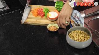 Mayonnaise Chana Chaat Full Recipe for Iftar  Ramadan Recipes by KFoods [upl. by Pomeroy]