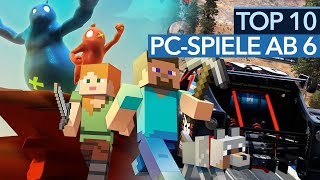 Top 10 PCSpiele ab 6 Jahren  Die besten PCSpiele für Kinder [upl. by Dibbrun290]