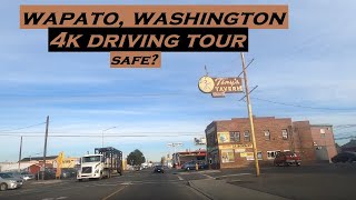 Wapato Washington  4k Driving Tour  Is it safe [upl. by Aluk64]