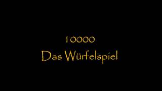 Das Würfelspiel quot10000quot  Erklärung einer sehr unterhaltsamen Variante [upl. by Gnoud]