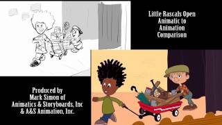 Rascals Animated Credits Comparison [upl. by Sirap48]